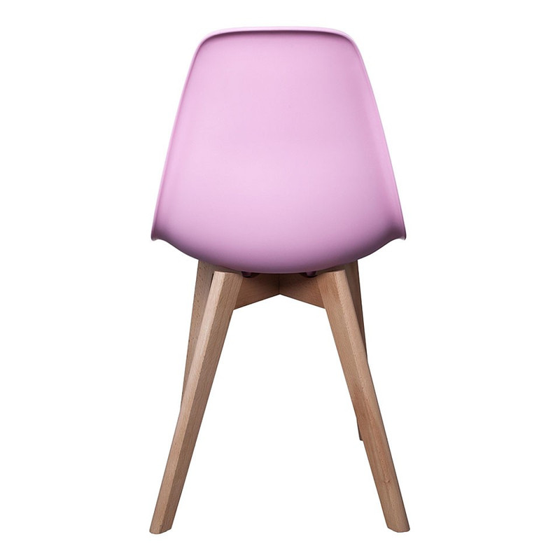 Eetkamerstoel Umea - roze - set van 2 