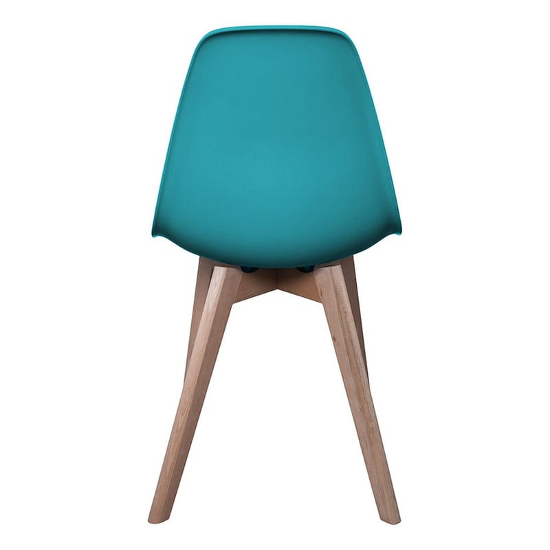 Eetkamerstoel Umea - turquoise - set van 2 