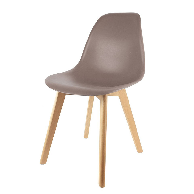 Eetkamerstoel Umea - taupe - set van 2 