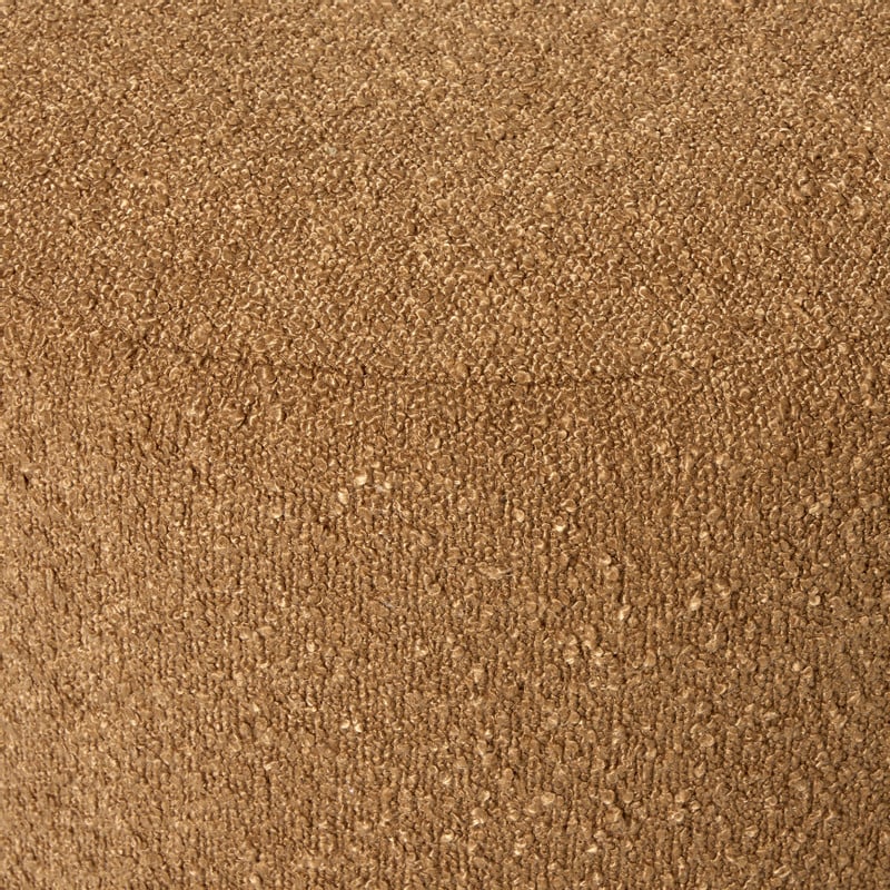 Bank Sara bouclé - bruin - 45x120x44 cm