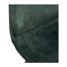 Eetkamerstoel Ivy - velvet groen - 88x44x53 cm 