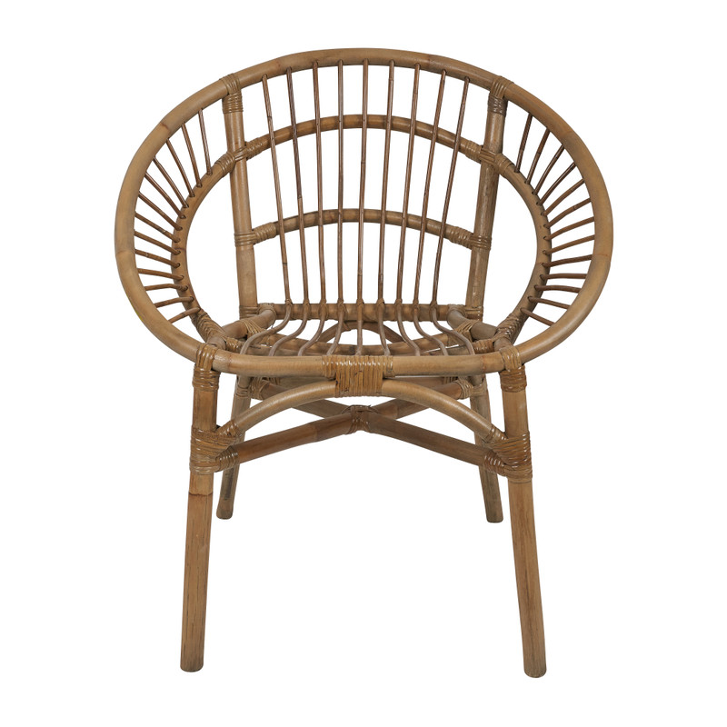 Rotan stoel  Kubu - 70x63x77 cm