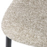 Eetkamerstoel Novi - beige/zwart - 74x51.5x51 cm