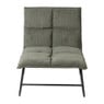 Fauteuil Olivia - groen - 70x64x75 cm 