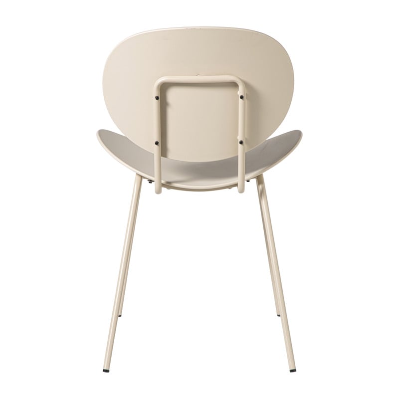 Eetkamerstoel Paula - beige - 81x52x50 cm