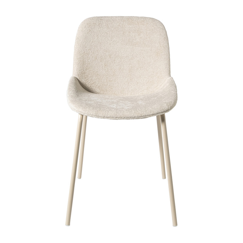 Eetkamerstoel Remi - beige - 81.5x58x48 cm