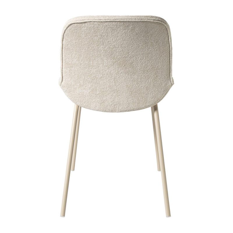 Eetkamerstoel Remi - beige - 81.5x58x48 cm
