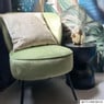 Fauteuil Frida - groen - 77x69x60 cm 