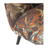Armfauteuil Frida - gebloemd - 69x75x71 cm