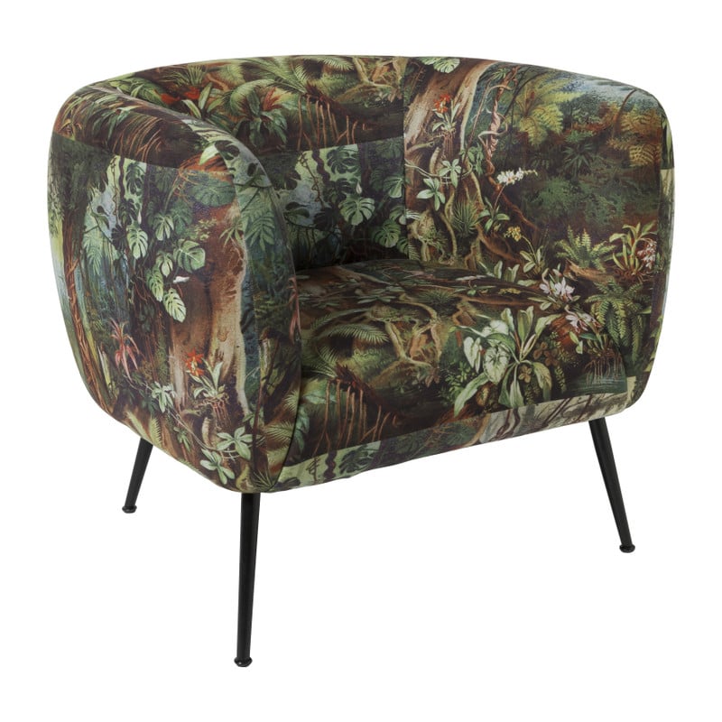 Armfauteuil Frida - jungle - 69x75x71 cm
