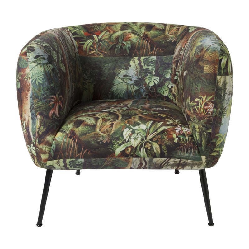 Armfauteuil Frida - jungle - 69x75x71 cm