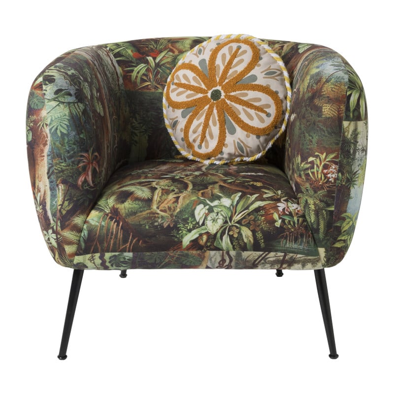 Armfauteuil Frida - jungle - 69x75x71 cm