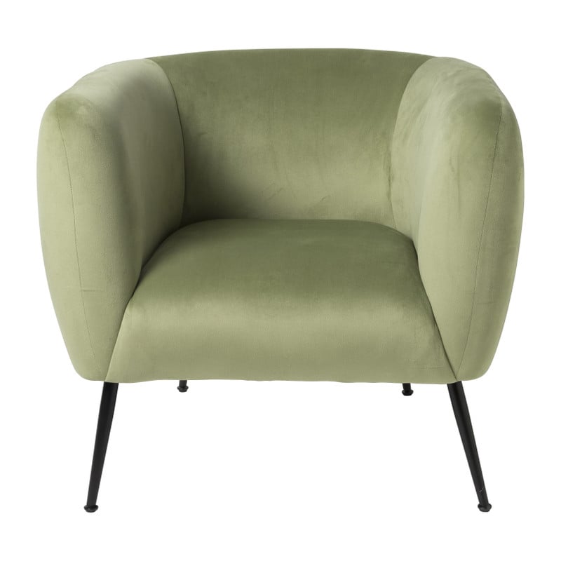 Armfauteuil Frida - groen - 69x75x71 cm