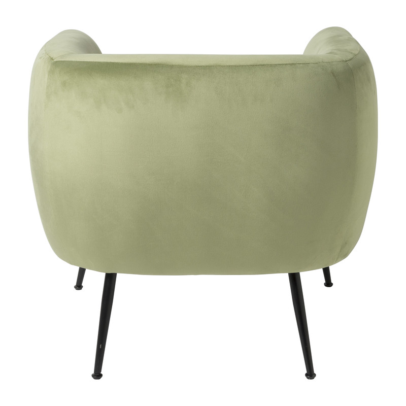 Armfauteuil Frida - groen - 69x75x71 cm