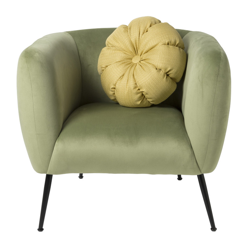 Armfauteuil Frida - groen - 69x75x71 cm