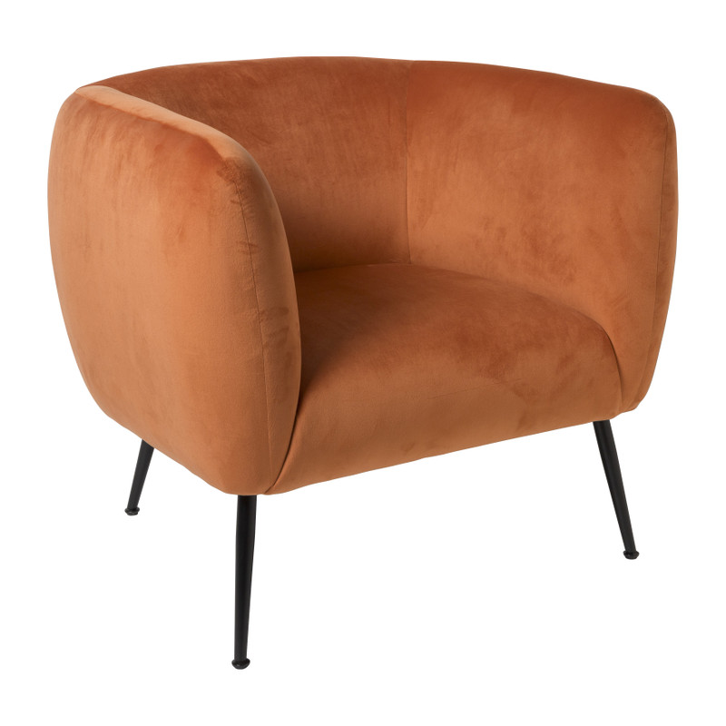 Armfauteuil Frida - terra - 69x75x71 cm