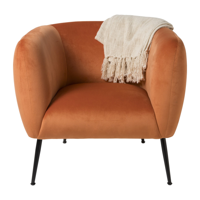 Armfauteuil Frida - terra - 69x75x71 cm
