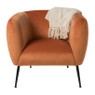 Armfauteuil Frida - terra - 69x75x71 cm