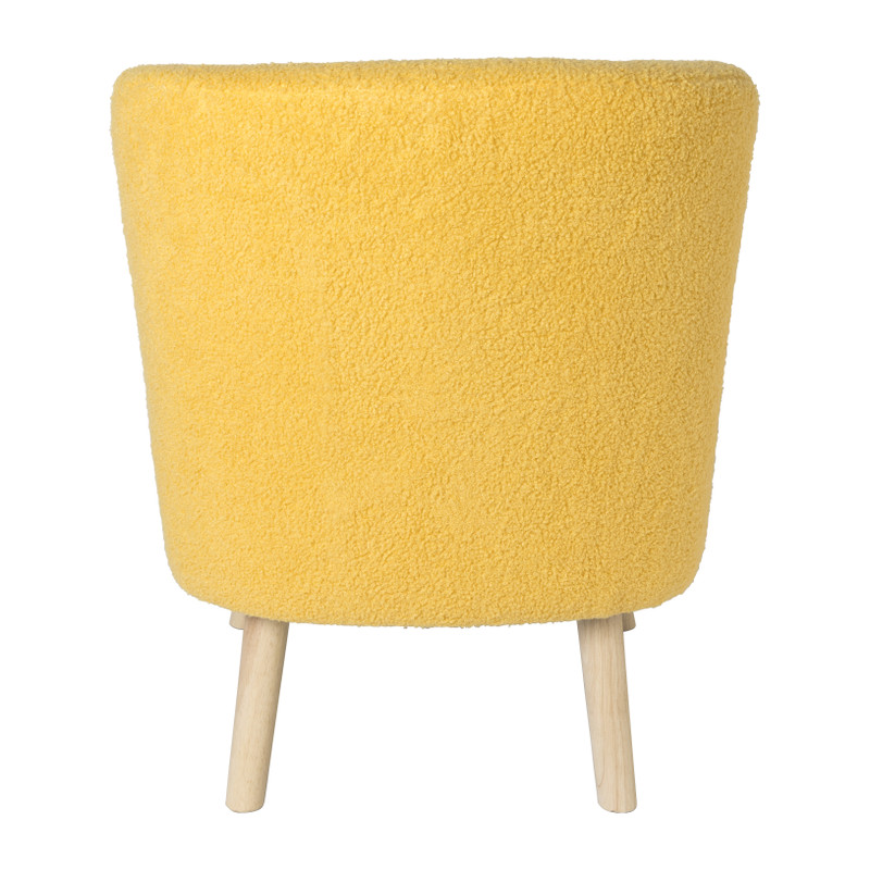 Fauteuil Sita - geel - 69x56x66 cm