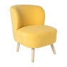 Fauteuil Sita - geel - 69x56x66 cm