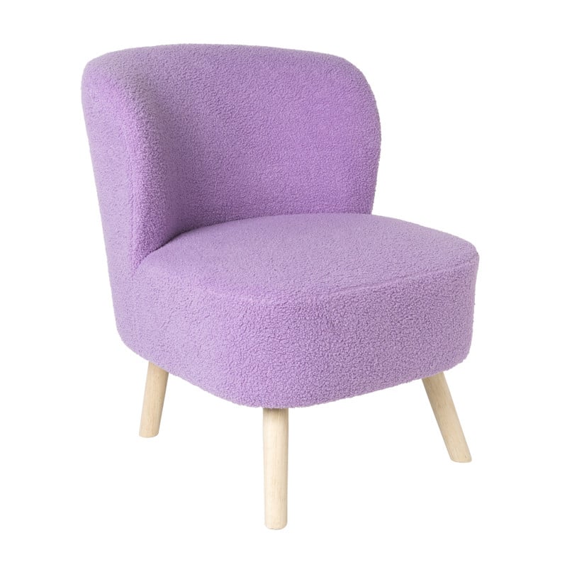 Fauteuil Sita - lila - 69x56x66 cm