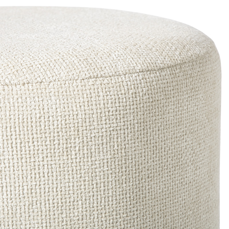 Poef Debby - beige - ø35x40 cm