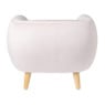 Kids fauteuil Peppi - lichtroze - 41x52x44 cm