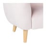 Kids fauteuil Peppi - lichtroze - 41x52x44 cm