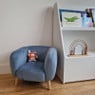 Kids fauteuil Peppi - lichtblauw - 41x52x44 cm
