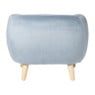 Kids fauteuil Peppi - lichtblauw - 41x52x44 cm