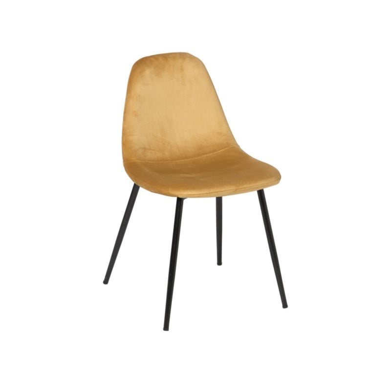 Kinderstoel Ivy - geel - 60x36.5x33.5 cm