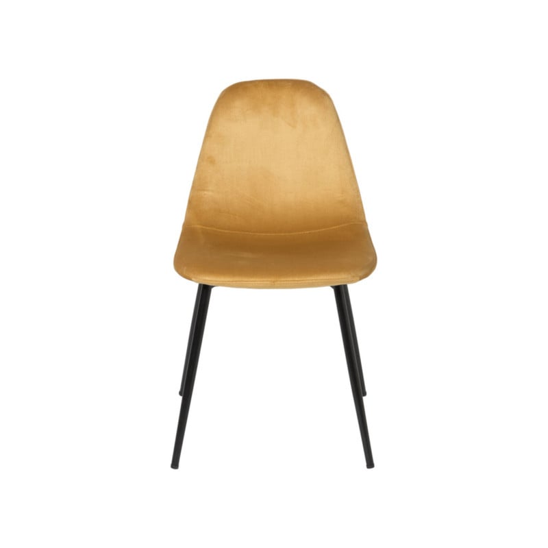 Kinderstoel Ivy - geel - 60x36.5x33.5 cm
