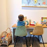 Kinderstoel Ivy - groen - 60x36.5x33.5 cm