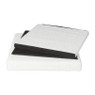 Opbergbox Teddy opvouwbaar - wit - 38x38x38 cm