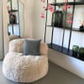 Sofa the bear - beige - ø95x65 cm