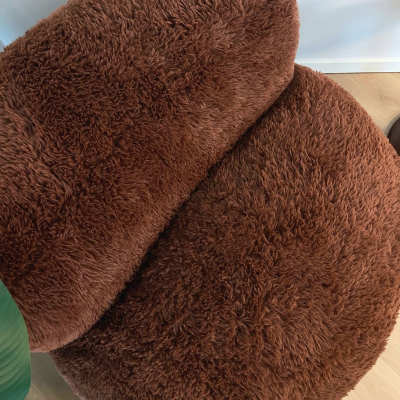 Sofa the bear - bruin - ø95x65 cm