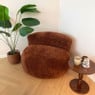 Sofa the bear - bruin - ø95x65 cm