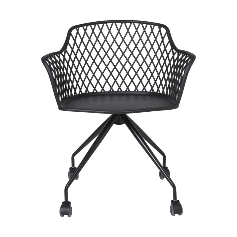 Bureaustoel Leon - zwart - 80x62.5x55.5 cm