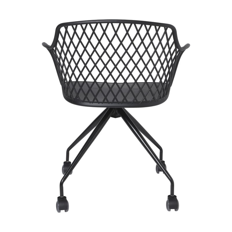 Bureaustoel Leon - zwart - 80x62.5x55.5 cm