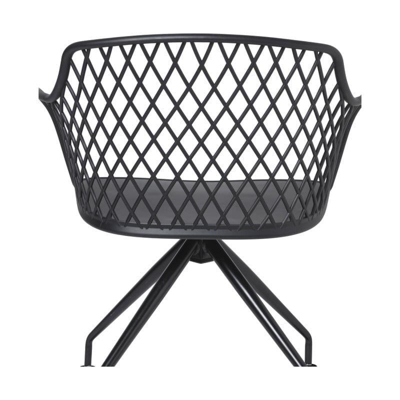 Bureaustoel Leon - zwart - 80x62.5x55.5 cm
