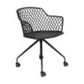 Bureaustoel Leon - zwart - 80x62.5x55.5 cm