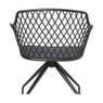 Bureaustoel Leon - zwart - 80x62.5x55.5 cm