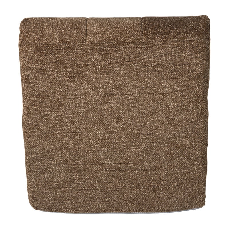 Fauteuil chenille chunk - bruin - 87x72x66 cm