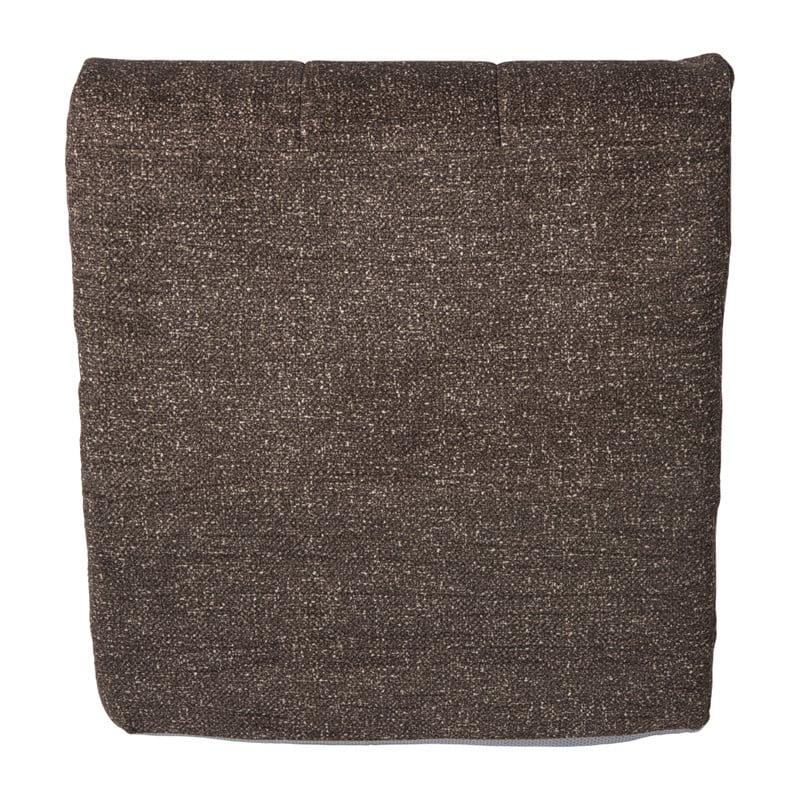 Fauteuil chenille chunk - donkerbruin - 87x72x66 cm