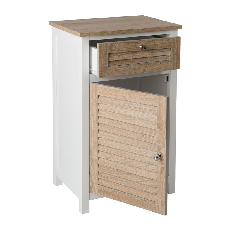 Kast - lade en deurtje - 45x35x72 cm 