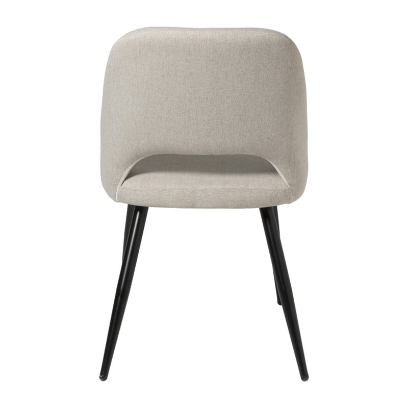 Eetkamerstoel Leonardo - beige - 82.5x61.5x48.5 cm