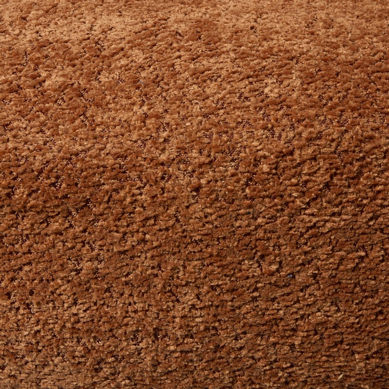 Draaifauteuil bouclé - bruin - 74x68x66 cm