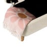 Opbergbank Debby - wit - 39x72x35 cm