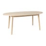 Eettafel Olivia ovaal - naturel - 180x90x77 cm