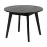 Salontafel Olivia - zwart - 60x45 cm